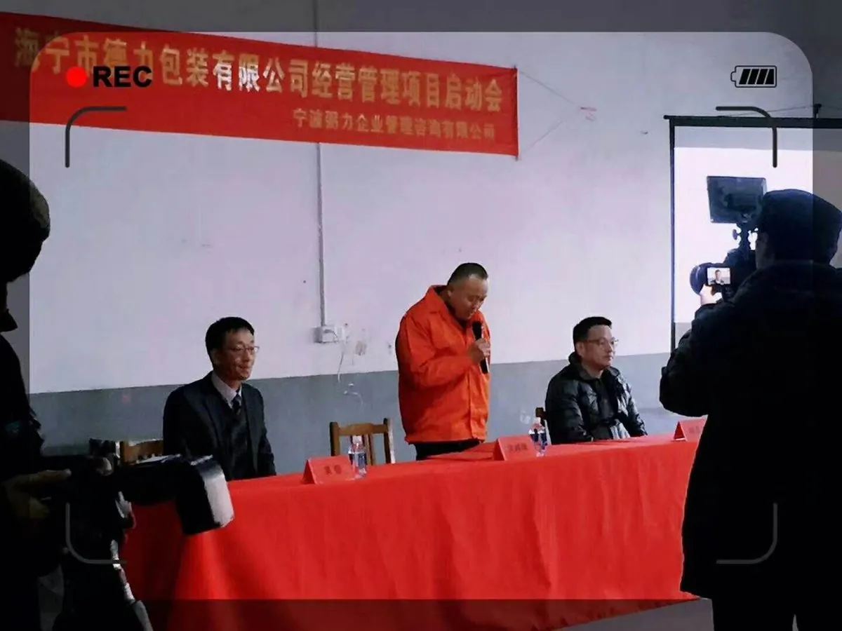 海宁德力包装 · 经营管理辅导